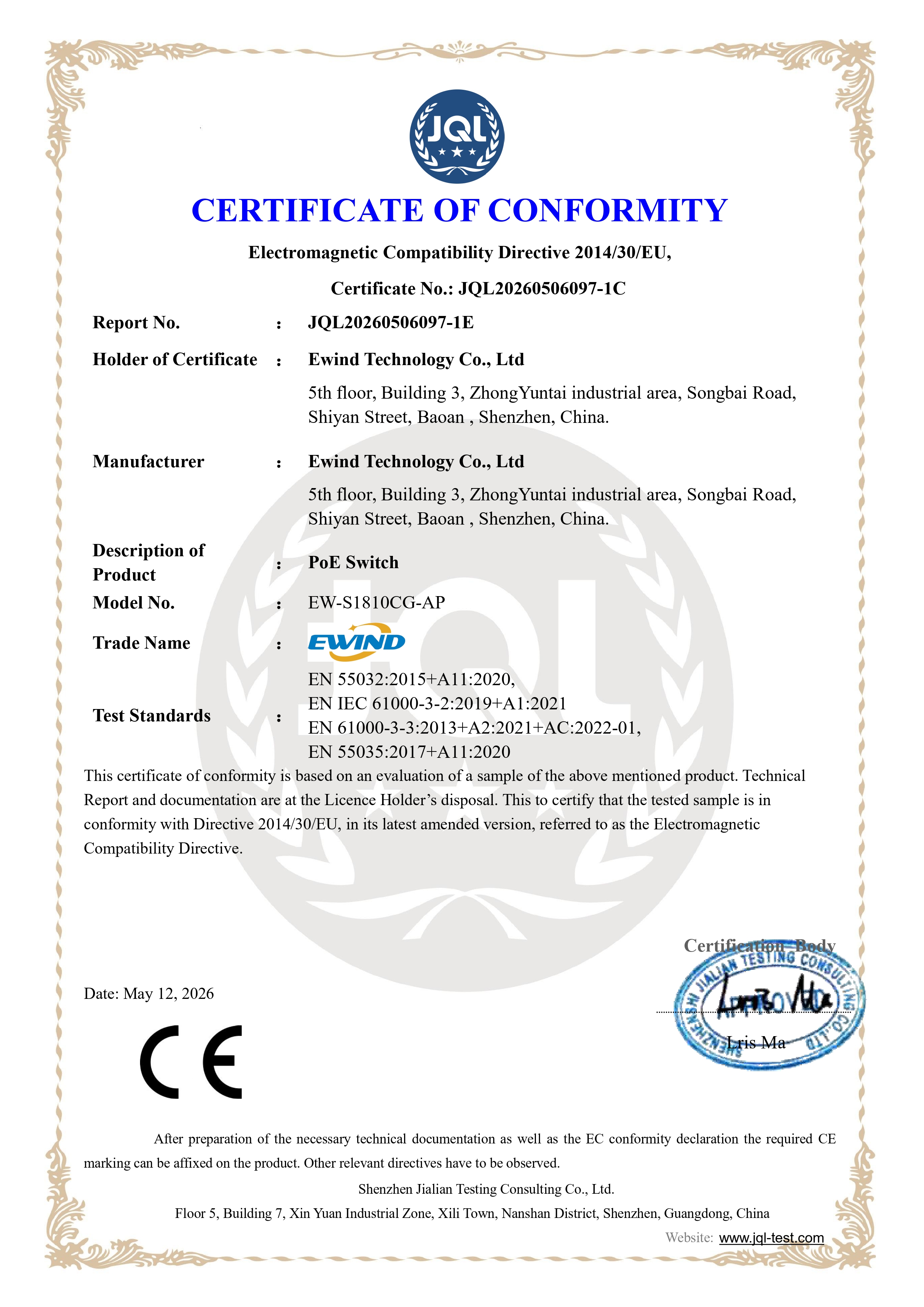 Certificate 3